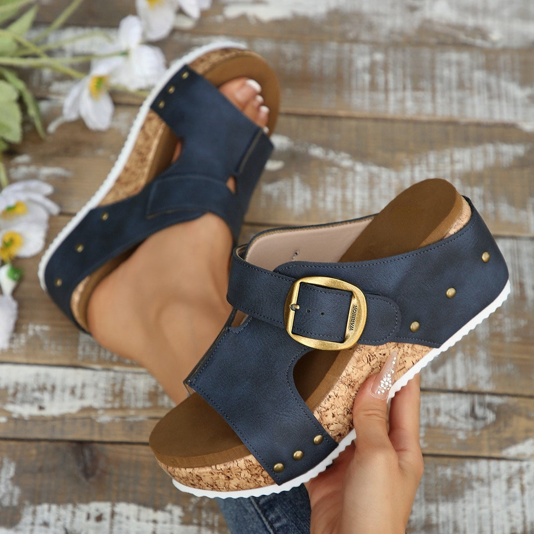 Women's Summer Sandals –Comfortable Wedge Summer Slippers