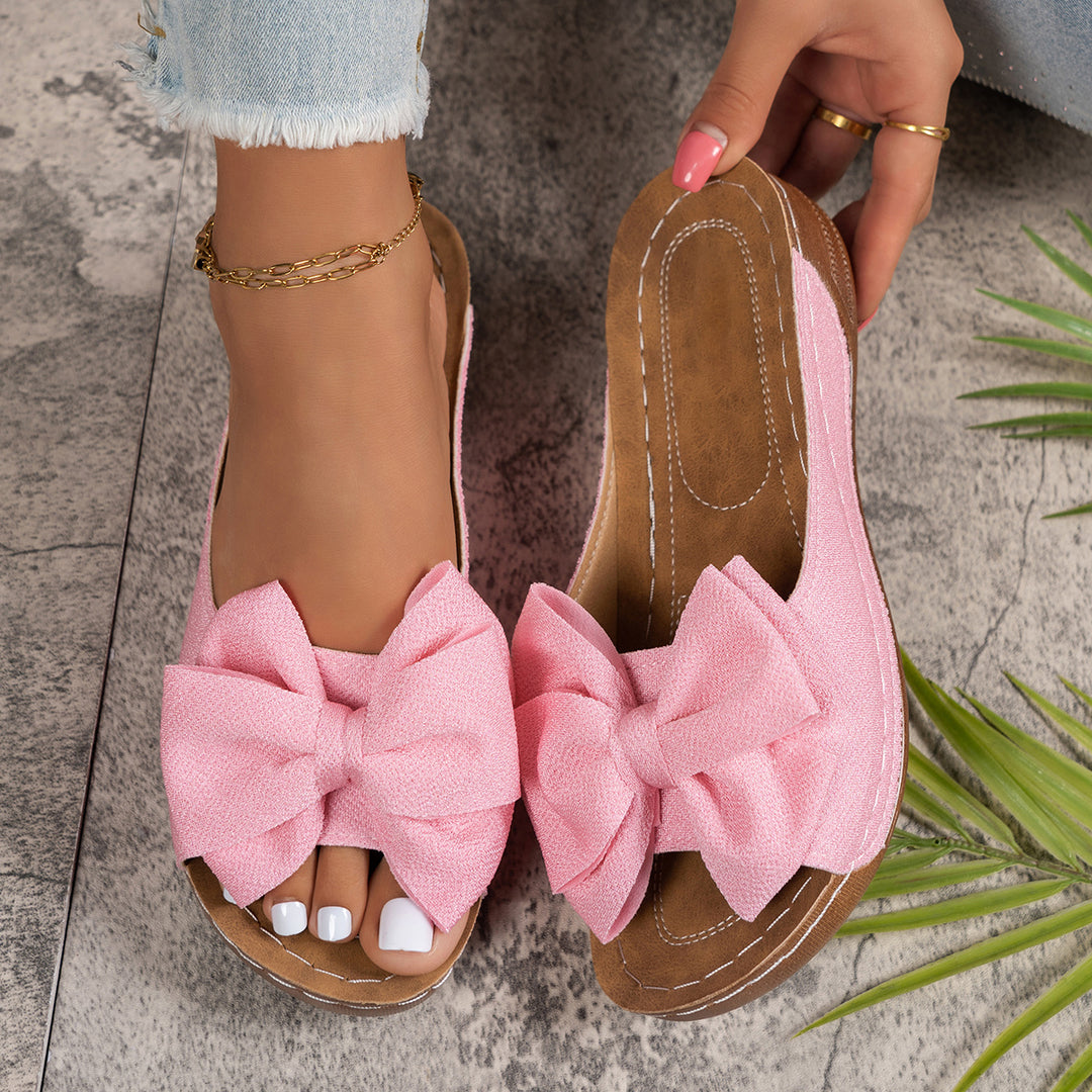 Women's Vintage Bow Sandals
