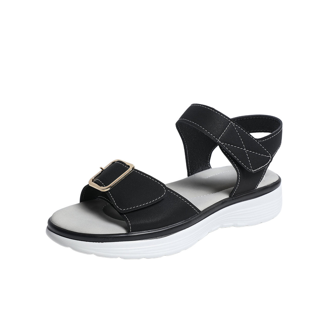 Women's Comfortable Walking Sandals – Cushioned Platform Summer Shoes