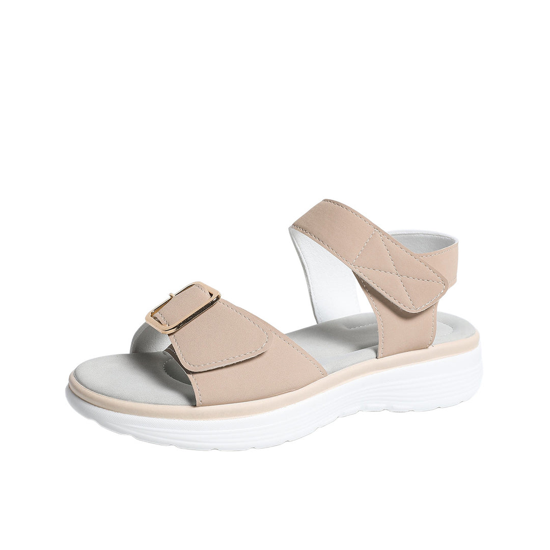 Women's Comfortable Walking Sandals – Cushioned Platform Summer Shoes