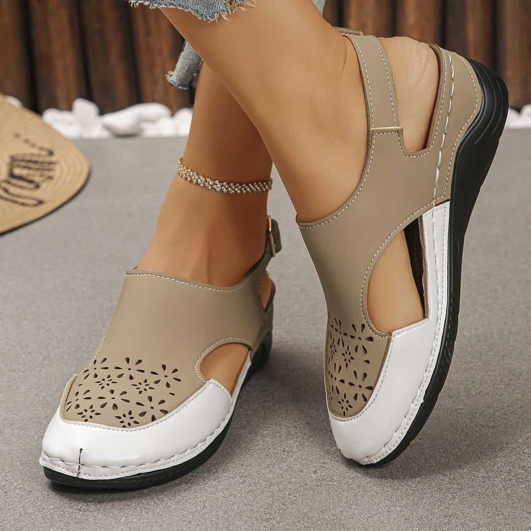Women's Retro Breathable Comfort Sandals – Soft Lightweight Walking Shoes