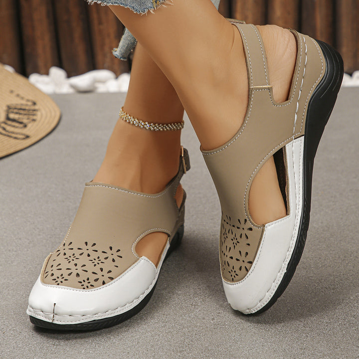 Women's Retro Breathable Comfort Sandals – Soft Lightweight Walking Shoes