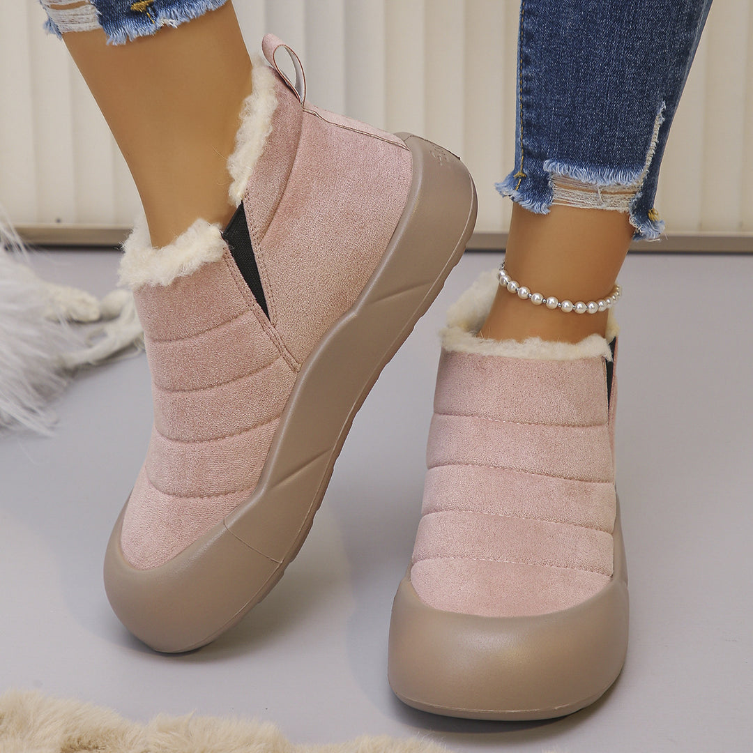 Women's Warm Winter Snow Boots – Warm, Waterproof Boots for Cold Weather