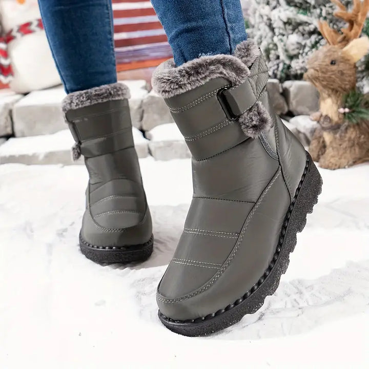 Women's Insulated Ankle Snow Boots – Stylish, Warm & Practical Cold-Weather Footwear