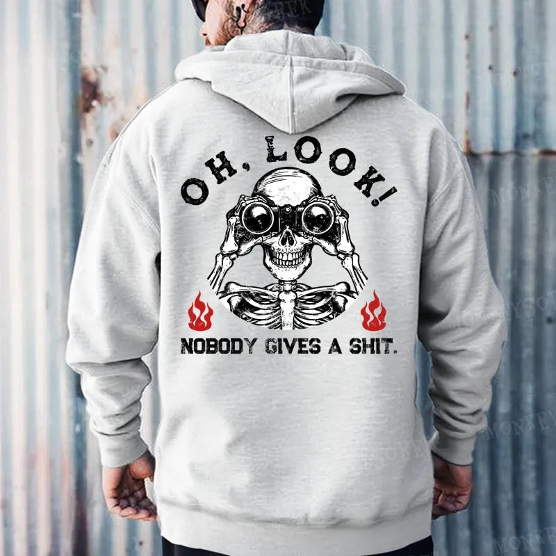 Oh Look Nobody Gives A Shit Hoodies