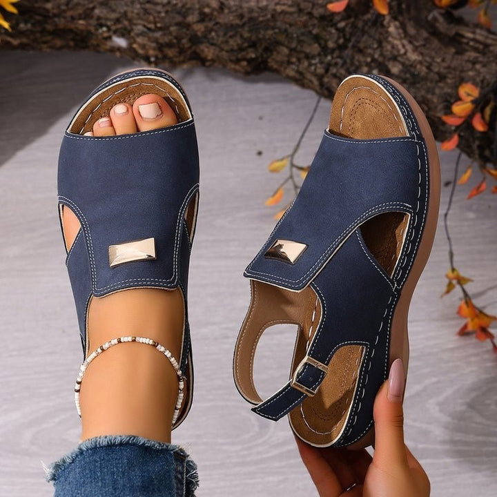 Comfort Support  Wedge Sandals for Women – Comfortable Non-Slip Walking Shoes