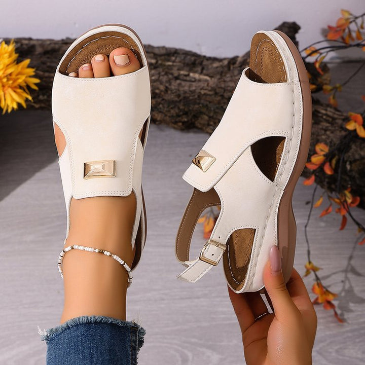 Women's Comfort Support Wedge Sandals – Lightweight Summer Orthopedic Walking Sandals