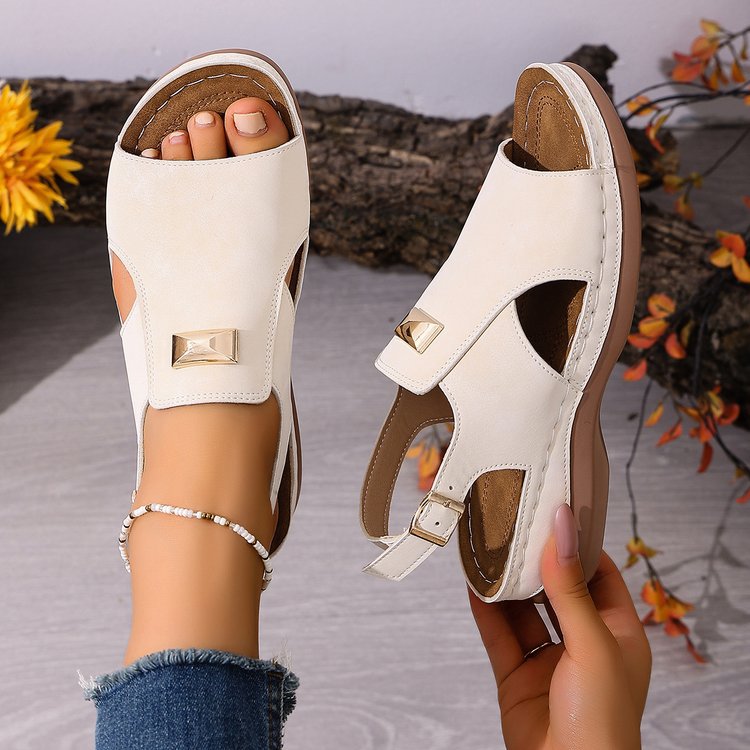 Comfort Support  Wedge Sandals for Women – Comfortable Non-Slip Walking Shoes