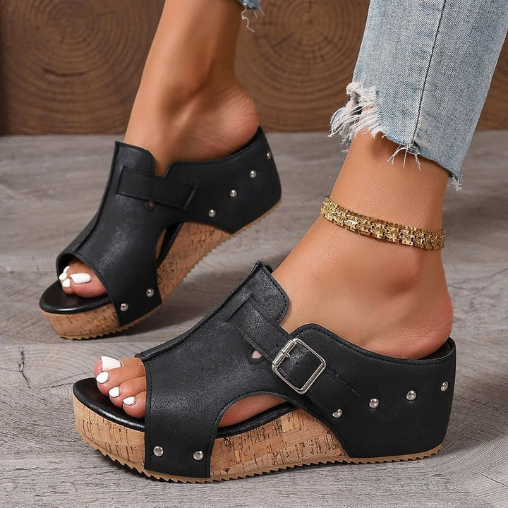 Women's Vintage Comfort Sandals – Lightweight Summer Walking Shoes