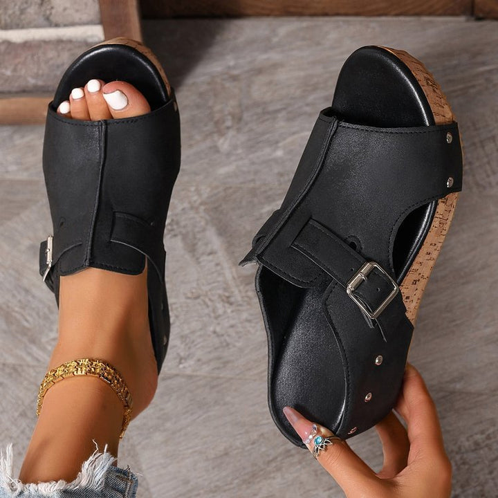Women's Vintage Comfort Sandals – Lightweight Summer Walking Shoes