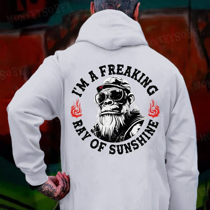 I'm A Freaking Ray Of Sunshine Hoodies