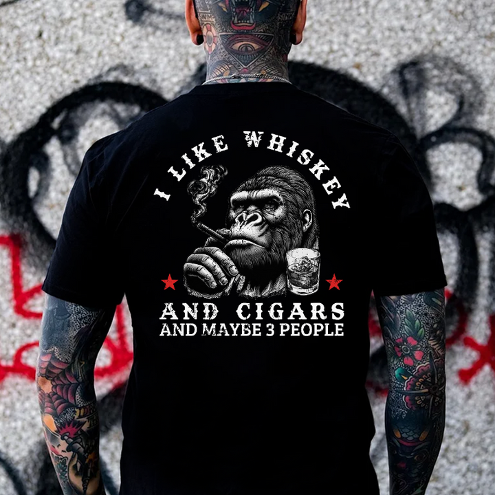 Whiskey-Monkey T-Shirts