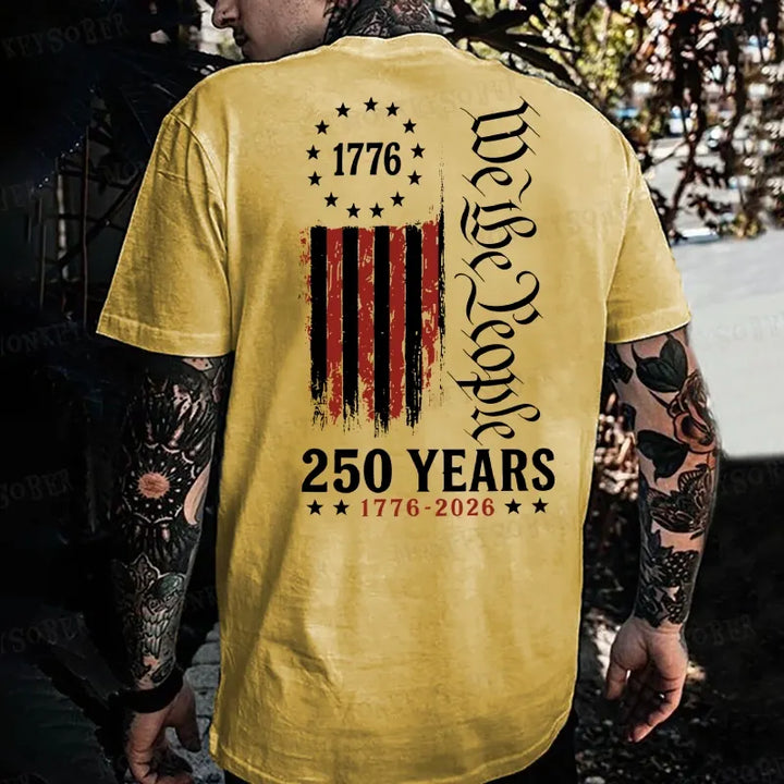 250 Years We The People 1776-2026 Celebration Monkey T-shirt
