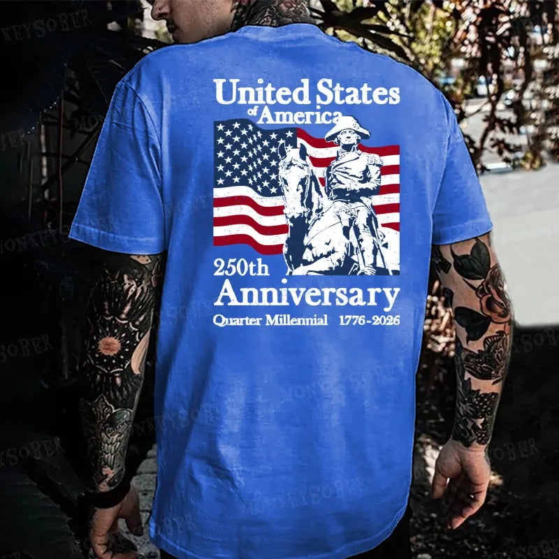 United States 250th Anniversary Quarter Millennial 1776-2026 T-shirt
