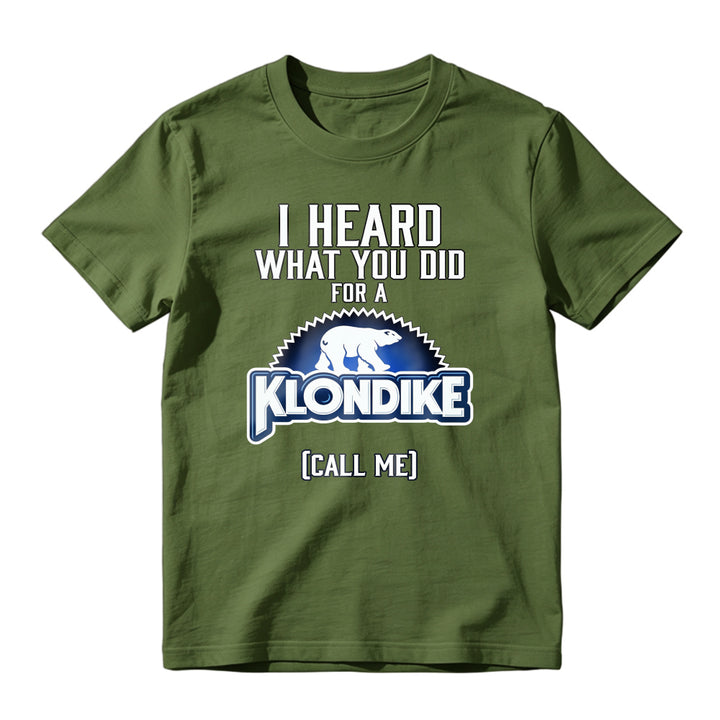 I Heard What You Did For A Klondike Call Me Polar Bear Logo Unisex Classic T-shirt