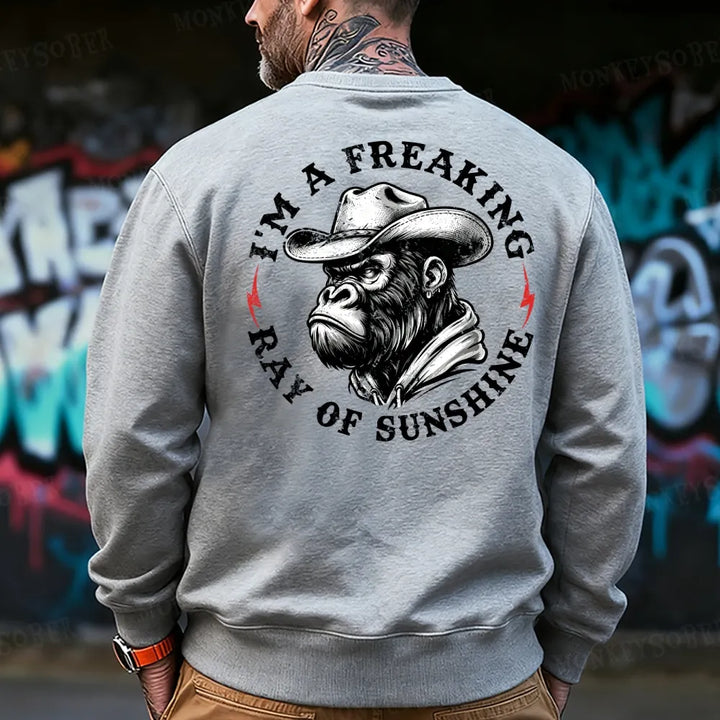 I'm A Freaking Ray Of Sunshine Sweatshirt