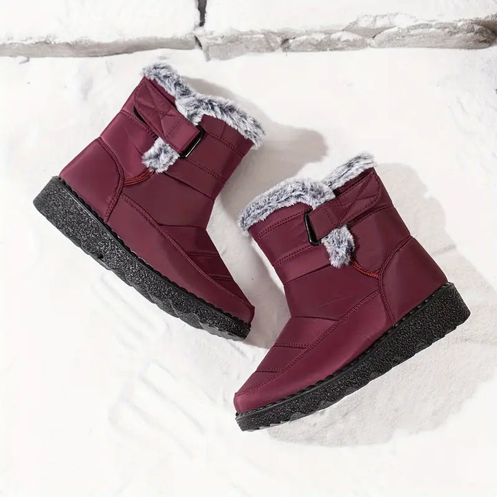 Women's Insulated Ankle Snow Boots – Stylish, Warm & Practical Cold-Weather Footwear