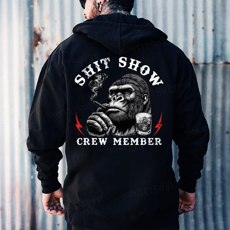 Shit Show Crew Member Hoodies