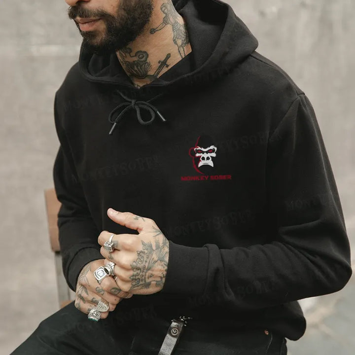 Touch My Beard And Tell Me I'm Pretty Funny Monkey Hoodies
