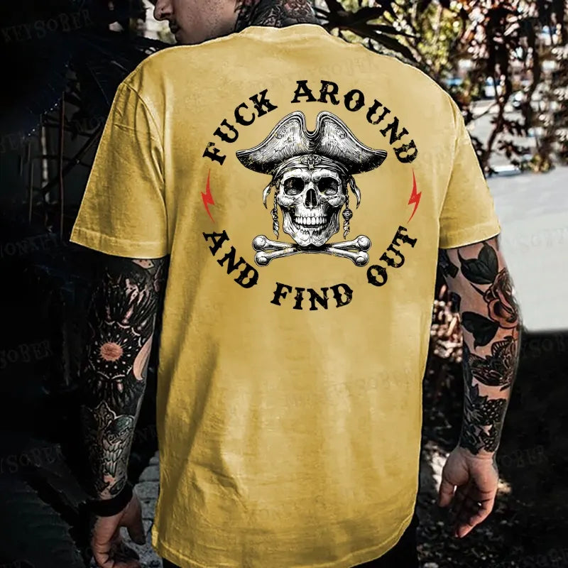 Fuck Around And Find Out Monkey T-shirt