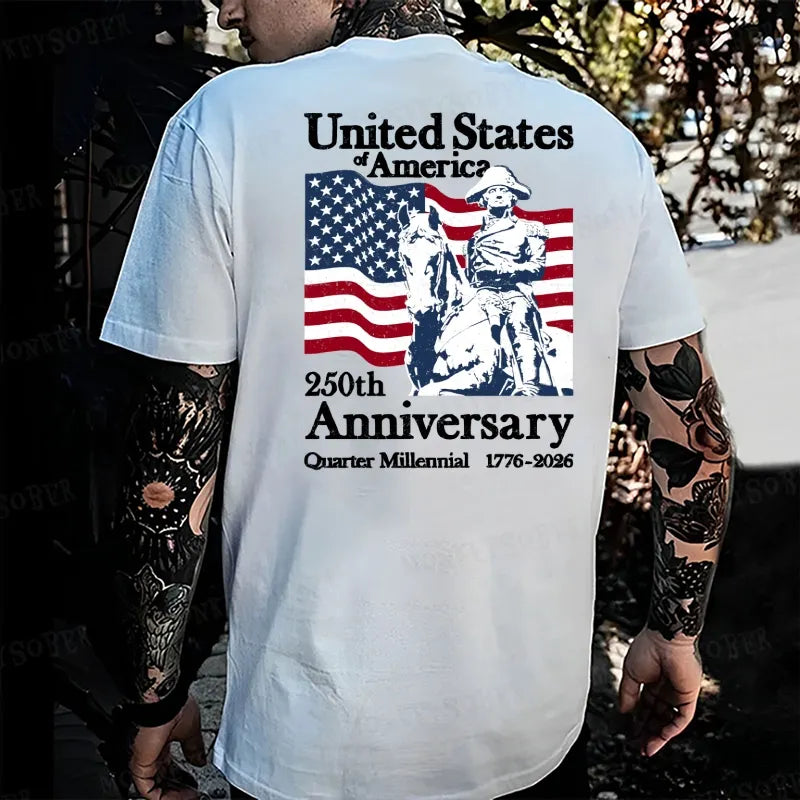 United States 250th Anniversary Quarter Millennial 1776-2026 T-shirt