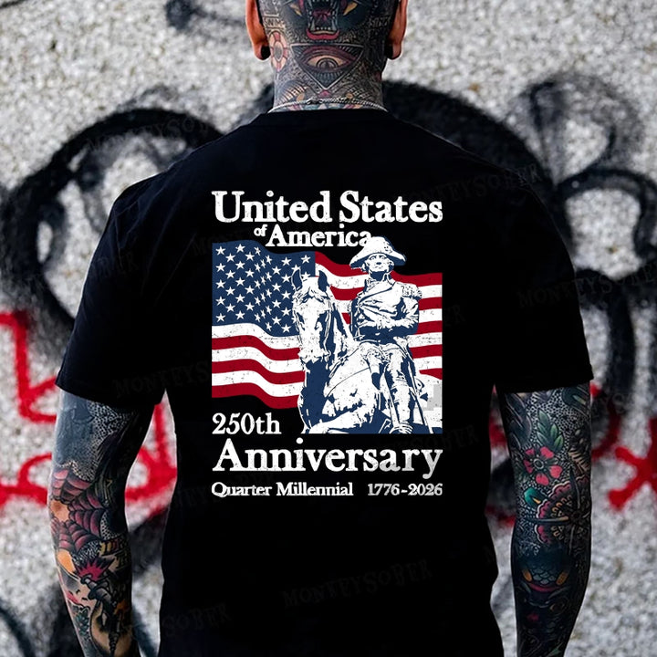 United States 250th Anniversary Quarter Millennial 1776-2026 T-shirt