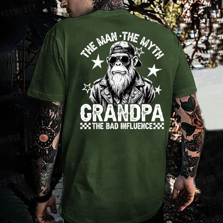Emotional Support Husband Do Not Pet Monkey T-shirt