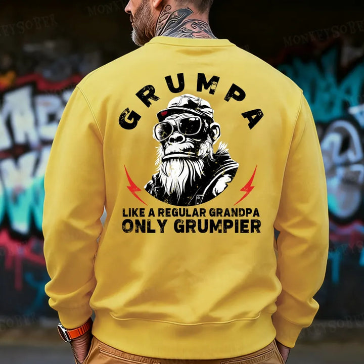 Grumpa Like A Regular Grandpa Only Grumpier Sweatshirt