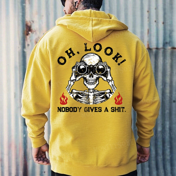 Oh Look Nobody Gives A Shit Hoodies