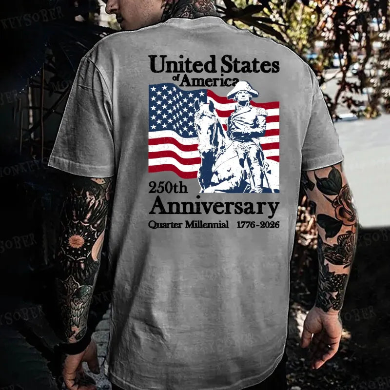 United States 250th Anniversary Quarter Millennial 1776-2026 T-shirt