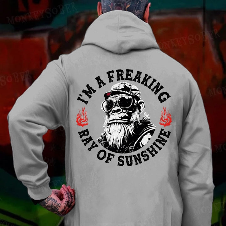 I'm A Freaking Ray Of Sunshine Hoodies