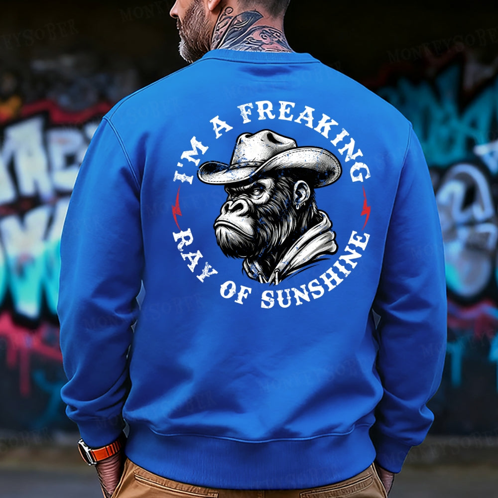 I'm A Freaking Ray Of Sunshine Sweatshirt