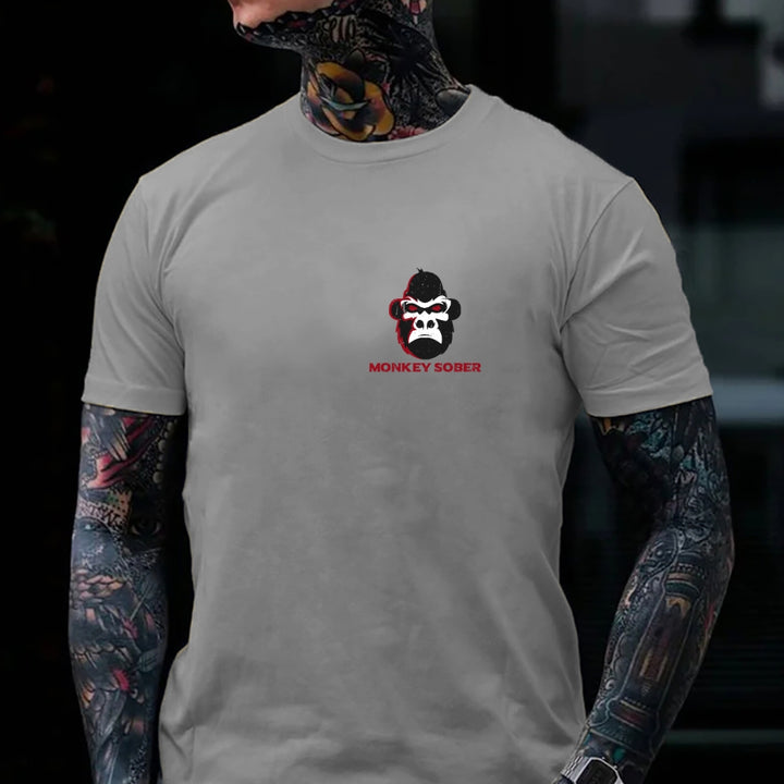 Emotional Support Husband Do Not Pet Monkey T-shirt