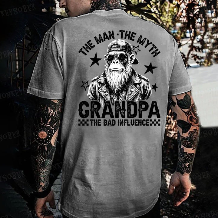 Emotional Support Husband Do Not Pet Monkey T-shirt