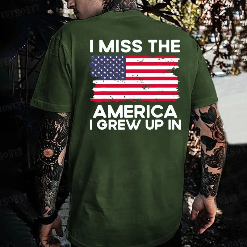 I Miss The A America I Grew Up In Monkey T-shirt