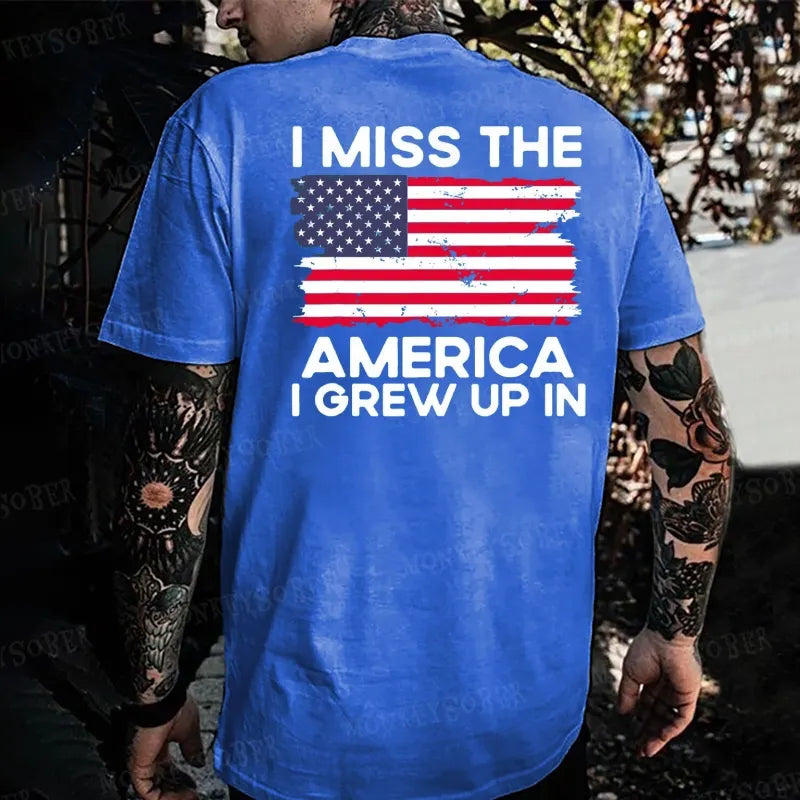 I Miss The A America I Grew Up In Monkey T-shirt