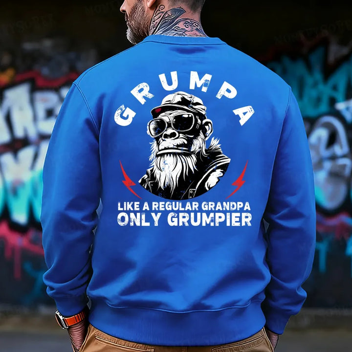 Grumpa Like A Regular Grandpa Only Grumpier Sweatshirt