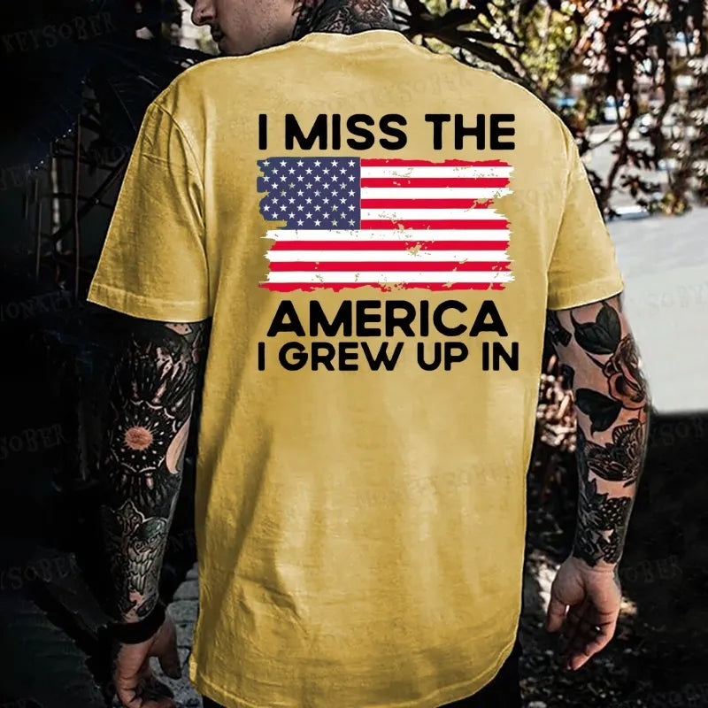 I Miss The A America I Grew Up In Monkey T-shirt