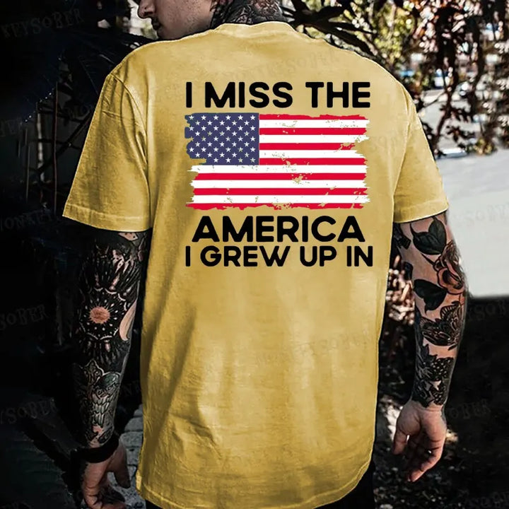 I Miss The A America I Grew Up In Monkey T-shirt