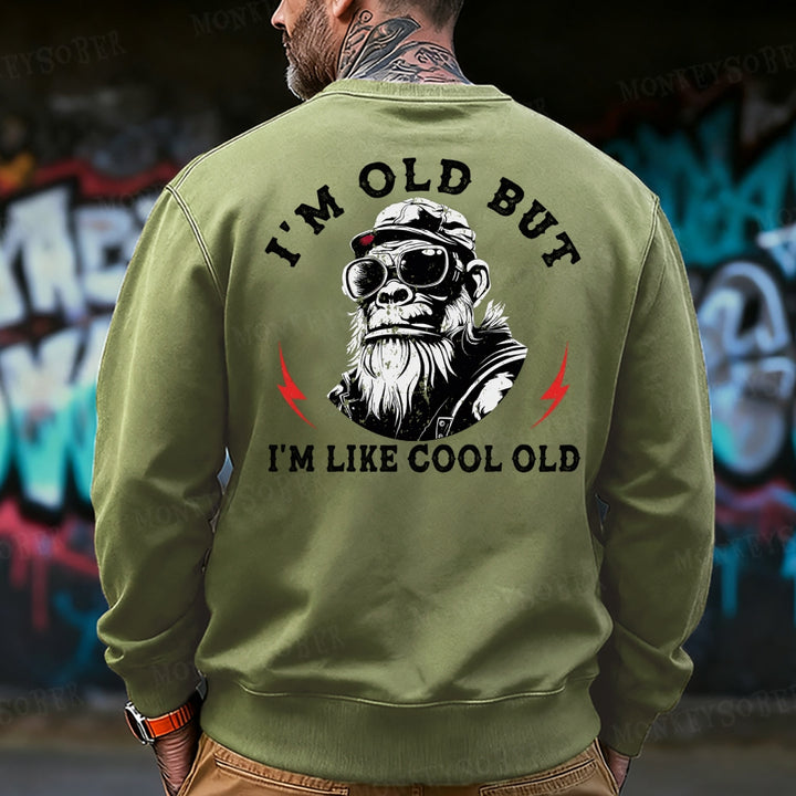 I'm Old But I'm Like Cool Old Funny Gift Sweatshirt