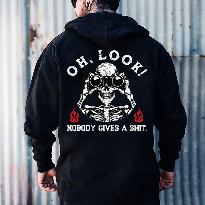 Oh Look Nobody Gives A Shit Hoodies