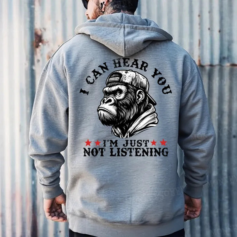 I Can Hear You I Am Just Not Listening Hoodies