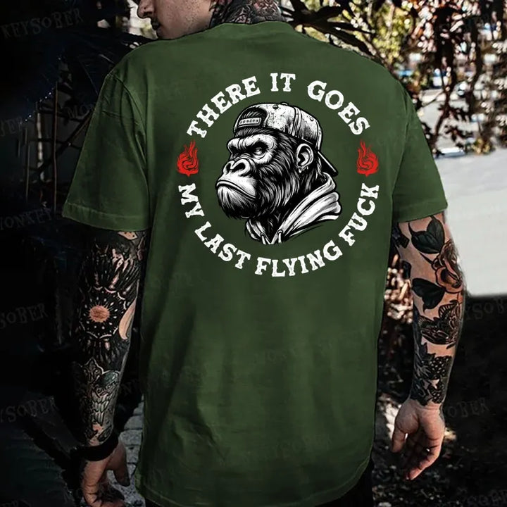 There It Goes My Last Flying Fuck Monkey T-shirt