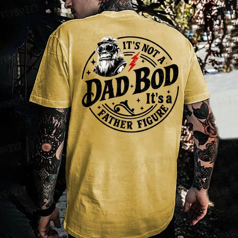It's Not A Dad Bod It's A Father Figure Monkey T-shirt