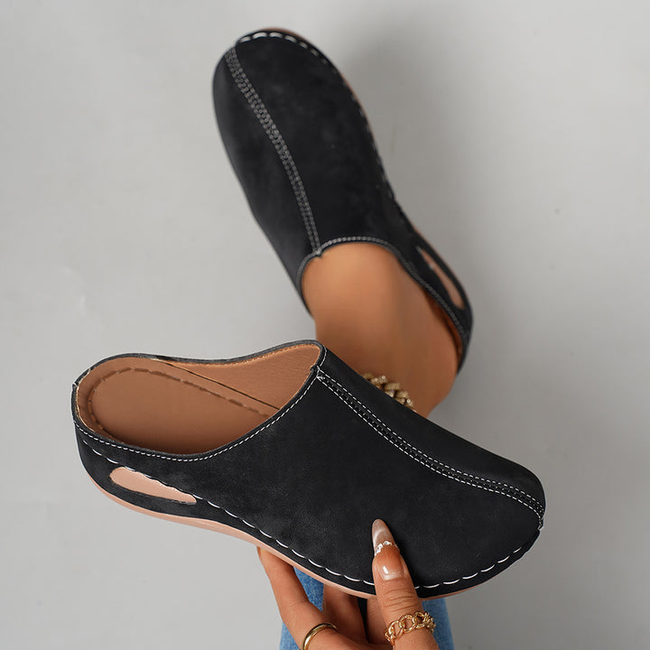 Women's Comfort Mules – Supportive Non-Slip Shoes for Everyday Use