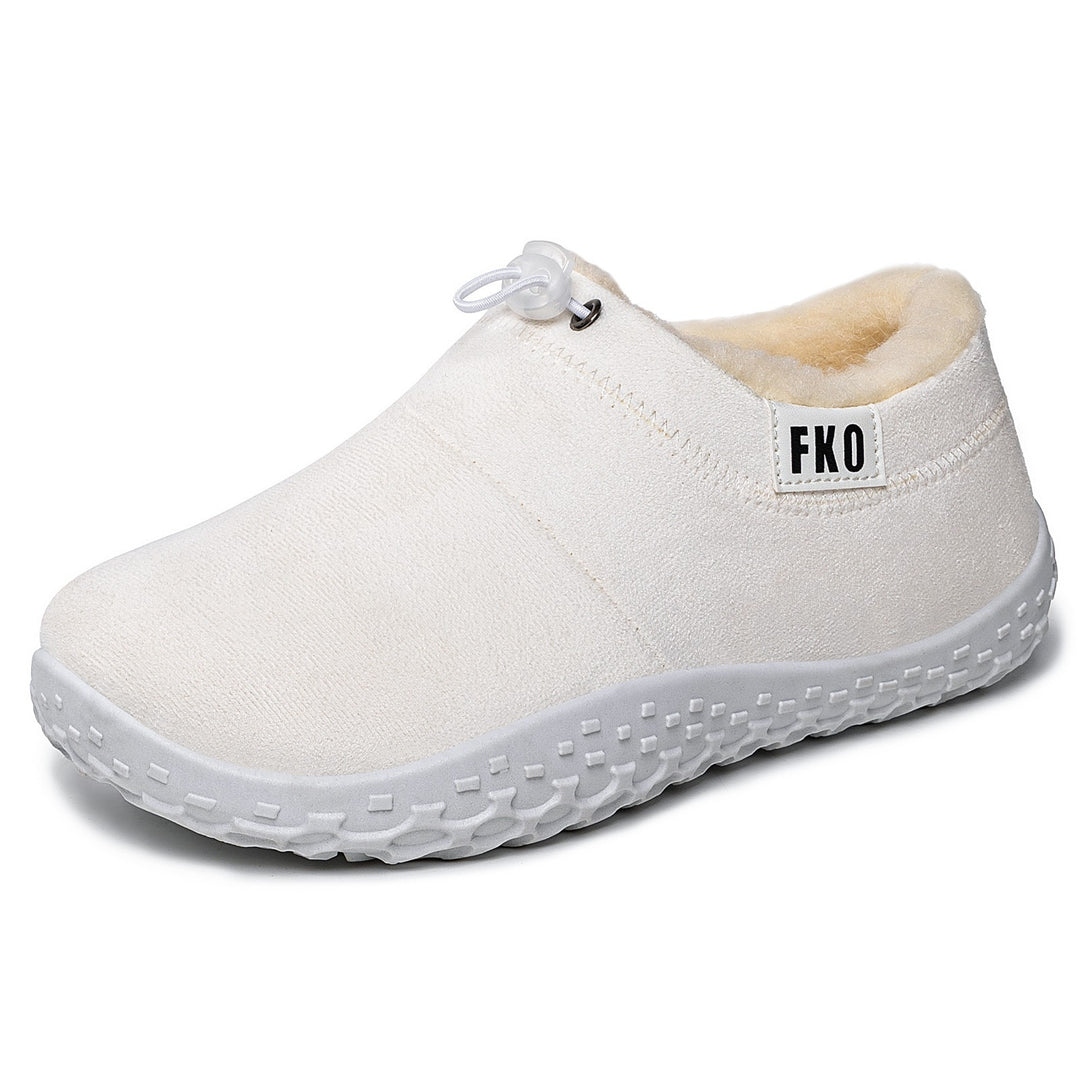 Women's Warm Comfort Mules – Cozy Plush-Lined Shoes for Fall & Winter