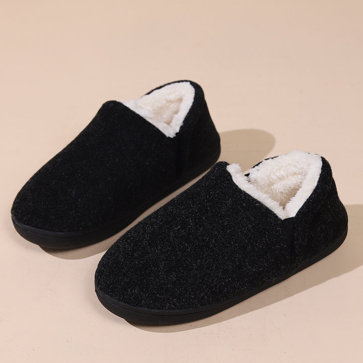 Women's Warm Winter House Shoes – Cozy Non-Slip Slippers for Fall & Winter