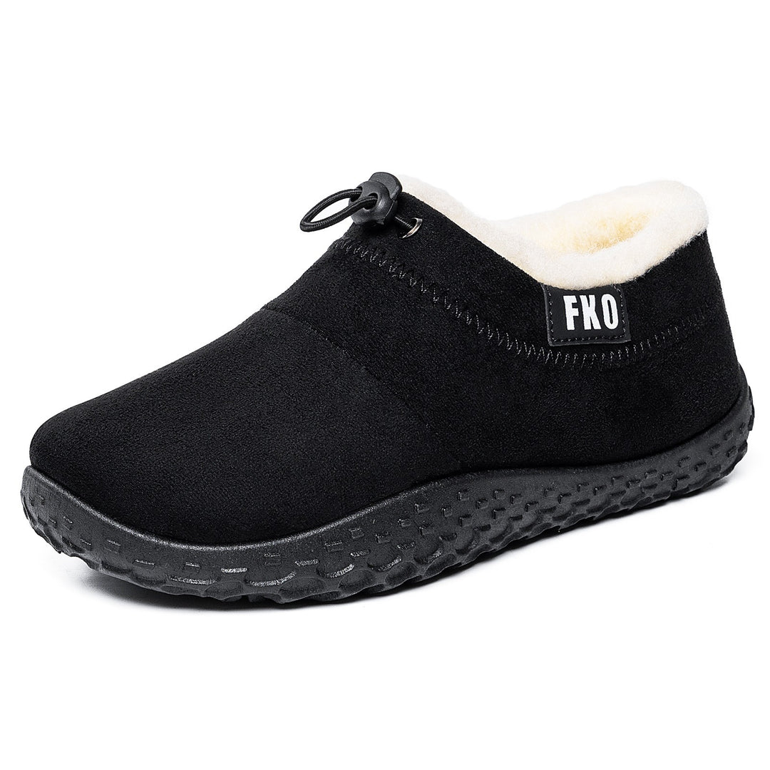 Women's Warm Comfort Mules – Cozy Plush-Lined Shoes for Fall & Winter
