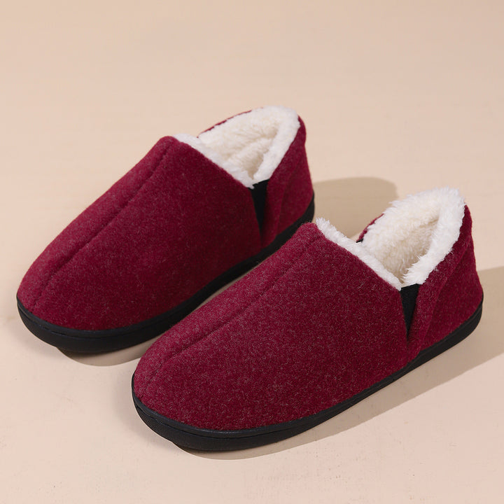 Women's Warm Winter House Shoes – Cozy Non-Slip Slippers for Fall & Winter