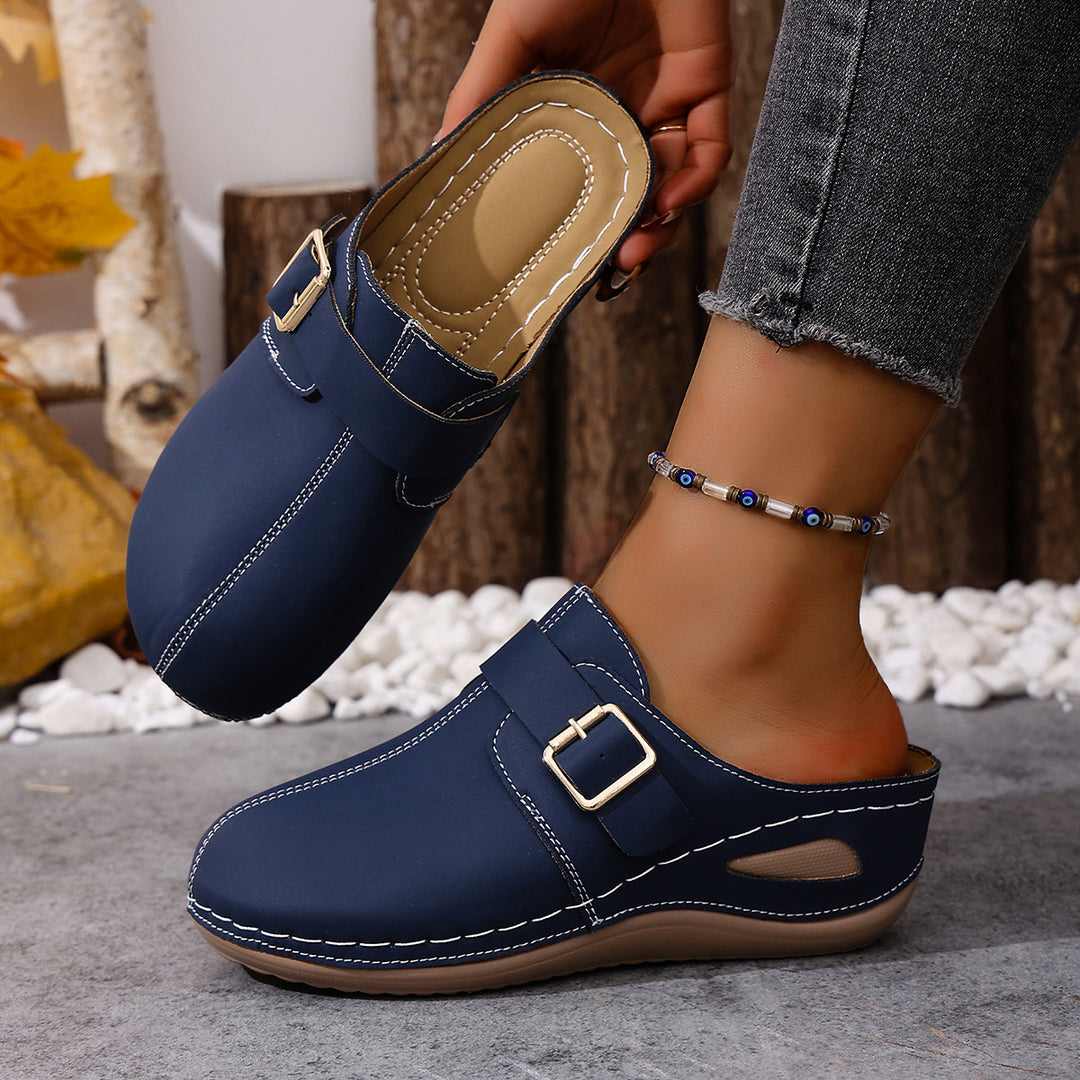 Women's Summer Sandals – Lightweight Comfortable Slip-On Holiday Shoes